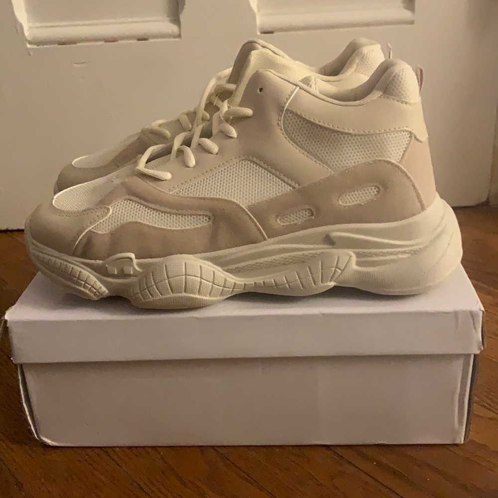 Mid top ‘bubble’ sneakers